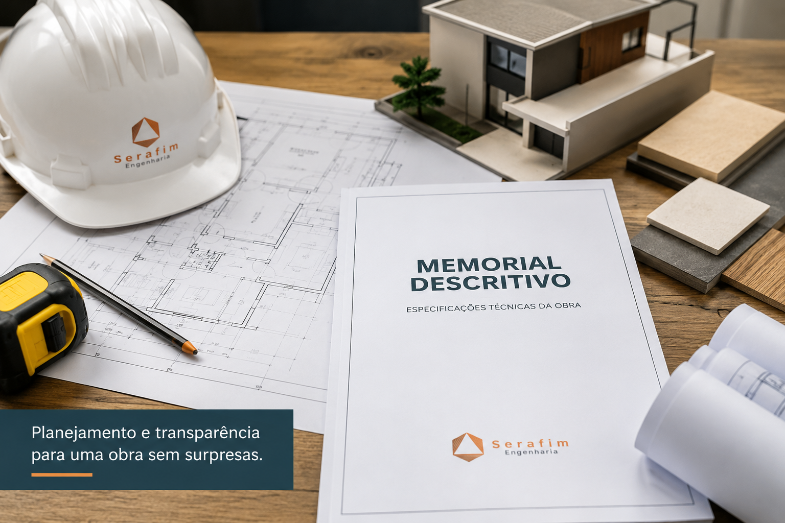 O que é o memorial descritivo e por que ele é essencial na sua obra?